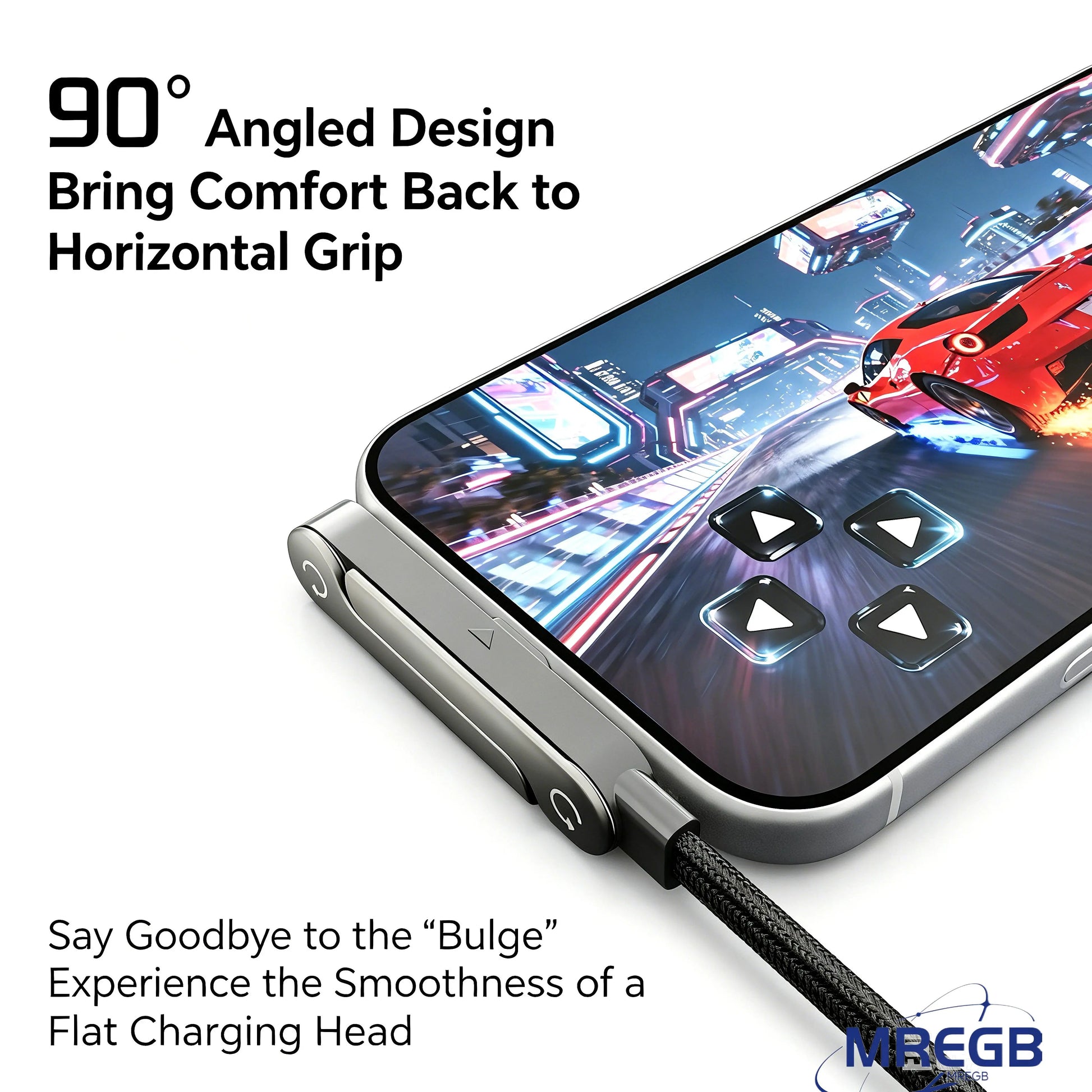 MREGB 240W Fast Charging USB-C Adapter Cable - Versatile 2-in-1 Portable Charging Solution for Mobile Devices (Gaming and Travel) - Durable Summerwins Fast Charger