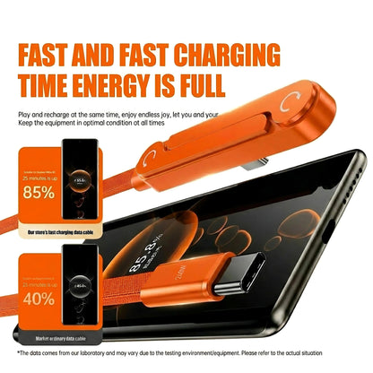MREGB 240W Fast Charging USB-C Adapter Cable - Versatile 2-in-1 Portable Charging Solution for Mobile Devices (Gaming and Travel) - Durable Summerwins Fast Charger
